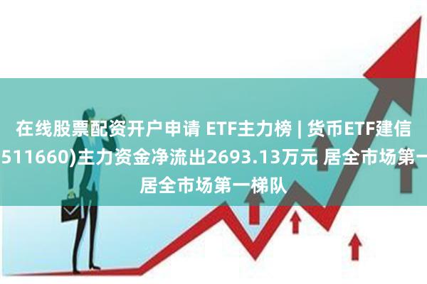 在线股票配资开户申请 ETF主力榜 | 货币ETF建信添益(511660)主力资金净流出2693.13万元 居全市场第一梯队